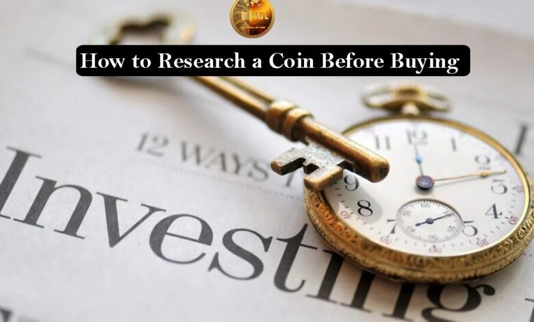 How to Research a Coin Before Buying