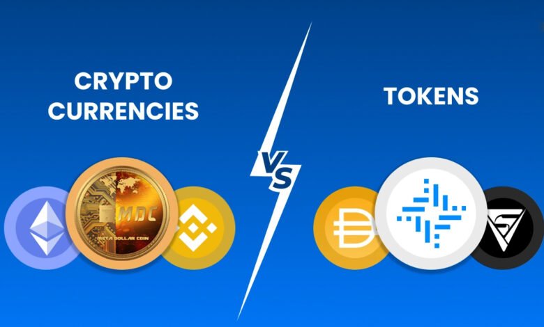 क्रिप्टो कॉइन और क्रिप्टो टोकन में क्या अंतर है