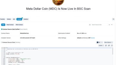 Our Token Is Now Live on BscScan